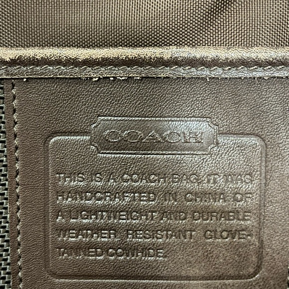 Vintage Coach Prescott Messenger Laptop bag brown - Picture 8 of 10